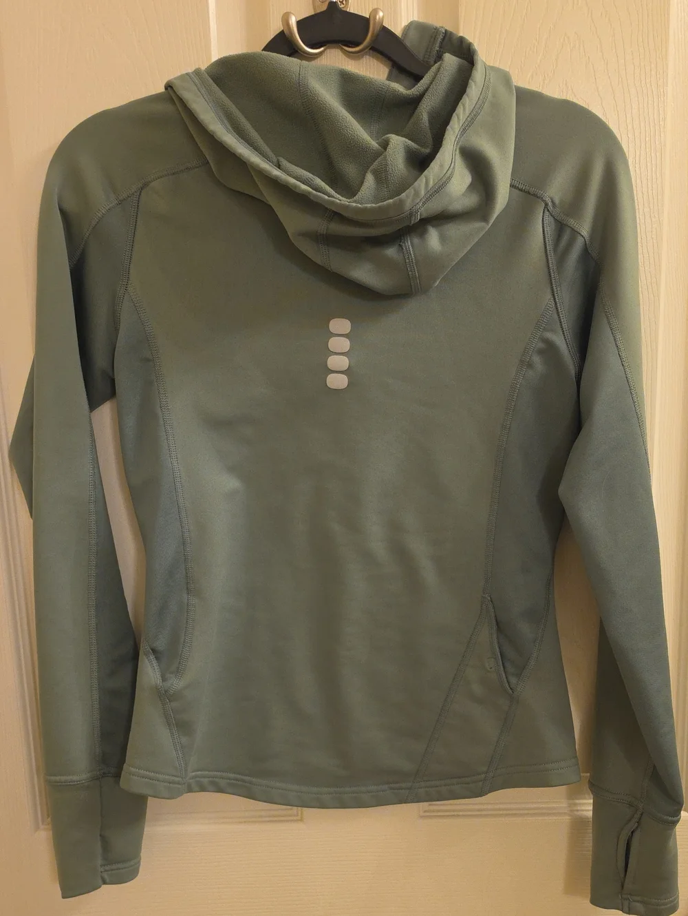 Nike Olive Green Quarter-Zip Hoodie